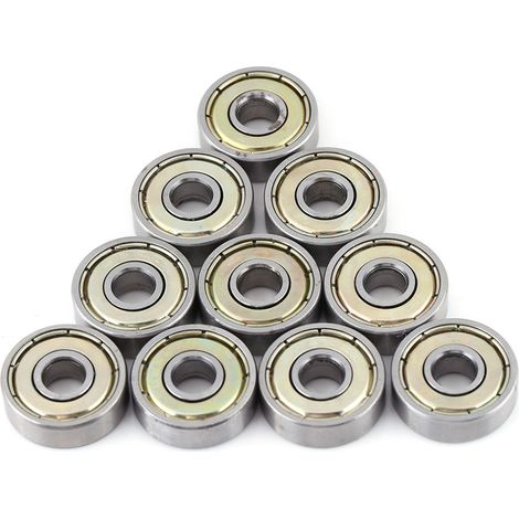 Roulements miniatures, acier au carbone 626ZZ, dimensions 6196 mm, 10 pièces par paquet. (1/5)