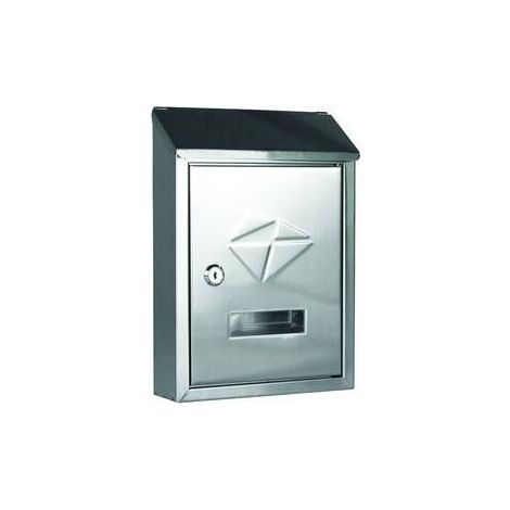 C CASSETTA POSTALE NEPAL INOX 304 20.5X6.8X30CM