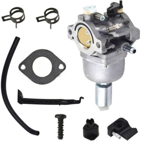 Compatible avec carburateur pour tracteur John Deere LA105 106,7 cm 19,5 HP pour moteur Briggs & Stratton 13,5 HP 31F707 350777 14 HP V-Twin 808728 Carb 697203 795873 8088911 (1/4)