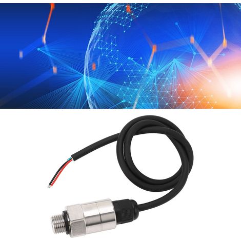 Capteur transmetteur de pression pour compresseur d'air 0-20 mPa, type courant 4-20 mA, adapté aux compresseurs d'air. (1/5)