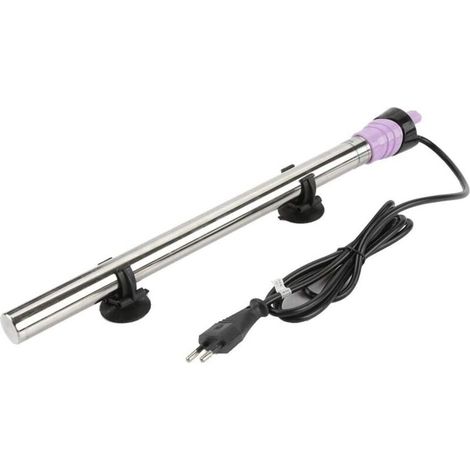 Chauffage d'aquarium, 50W/100W/200W/300W/500W Barre chauffante thermostatique automatique en acier inoxydable antidéflagrante (500W)