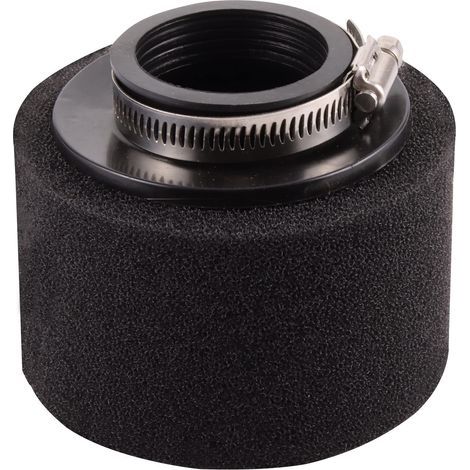 48mm Air Filter Double Foam Cleaning Black Straight Mouth Replacement for 50cc 70cc 90cc 110cc 125cc 150cc Motorcycle