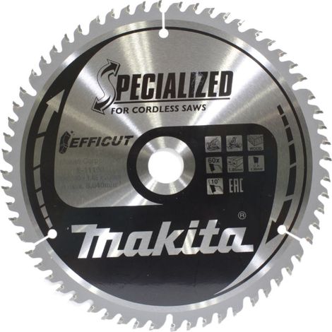 Lama per sega Makita EFFICUT legno 190 x 20 x 60Z - E-11190