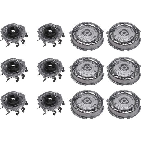 Lot de 6 têtes de rechange SH50 pour rasoirs série 5000, lames MultiPrecision S5000, S5420, S5380 et S5351