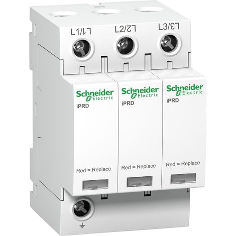 Acti9, iPRD 20r parafoudre 3P, 20kA 350V, avec report signalisation - A9L20300