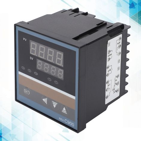 BERM@ 220V REX-C900FK02-MDA Temperaturregler, intelligenter und präziser Temperaturregler (1/5)