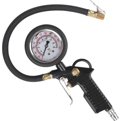 Pneu Manomètre Numérique LCD pour Pneus Voiture Affichage (1/5)
