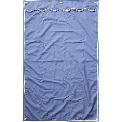 Tenda da box corta o lunga in cordura con bordo e passamaneria - Bordeaux