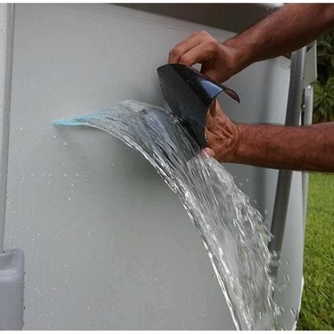 Confezione da 2 nastri adesivi impermeabili e resistenti da 1,5 m per la riparazione di tubi dell'acqua. (1/4)