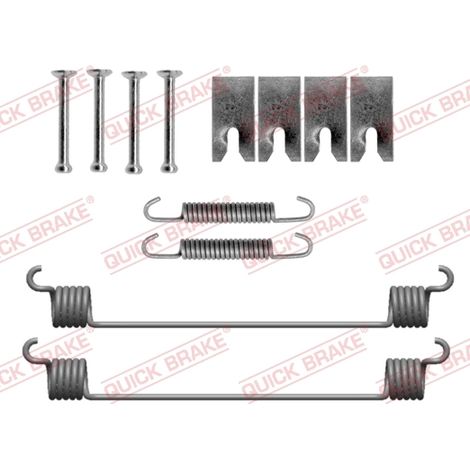 Kit d'accessoires, mâchoire de frein Quick Brake 105-0056 AUDI