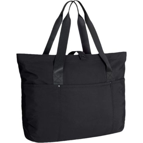 sac grande capacité pliable e avec fermeture éclair, grande capacité porté épaule ou bandoulière str (1/5)
