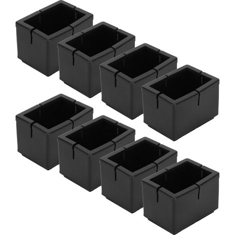 Lot de 8 embouts en silicone antidérapants pour pieds de chaise, de table et de meubles. (1/5)