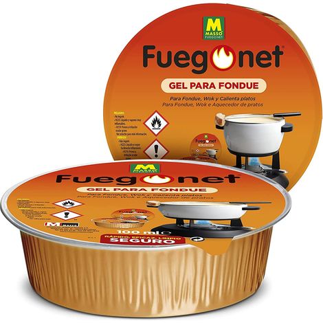 GEL PARA FONDUE 3x100ml FUEGONET 231112 MASSÓ