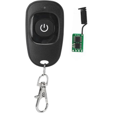 Mini trådlös switch Fjärrkontroll Power Strömfjärrkontroll PÅ AV++ 3 7V 6V 9V 12V (1/5)