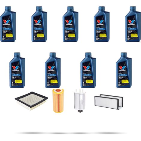 Kit tagliando 4 FILTRI e 9L OLIO compatibile con Ssangyong Rexton 2.7 Xdi 120kw dal 2004 (1/5)