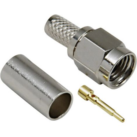TRU COMPONENTS 1579371 Connecteur SMA mâle, droit 1 pc(s) S402491