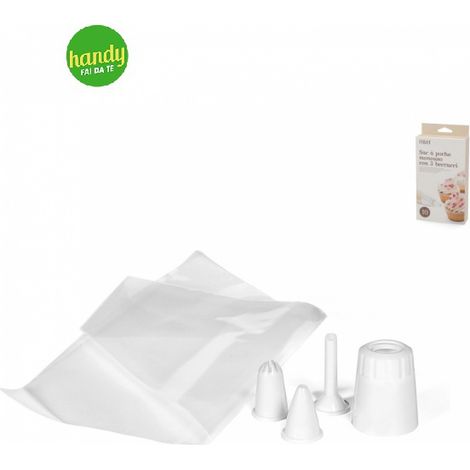 Set 10 Sac à Poche H&H Monouso con 3 Beccucci
