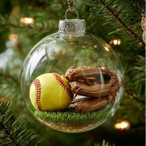 3D Sports Holiday Ornament - 3D Sports Theme Holiday Decorations