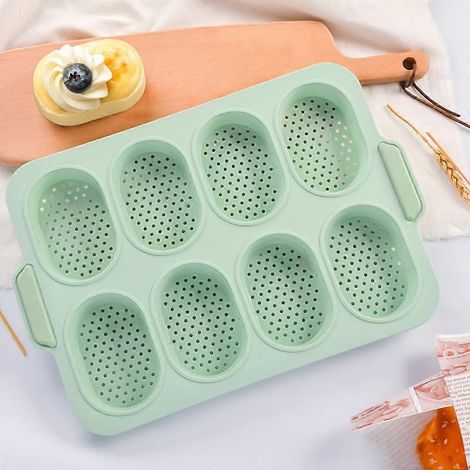 Moules à gâteaux pratiques en silicone, ensemble de moules à pâtisserie en silicone. (1/4)