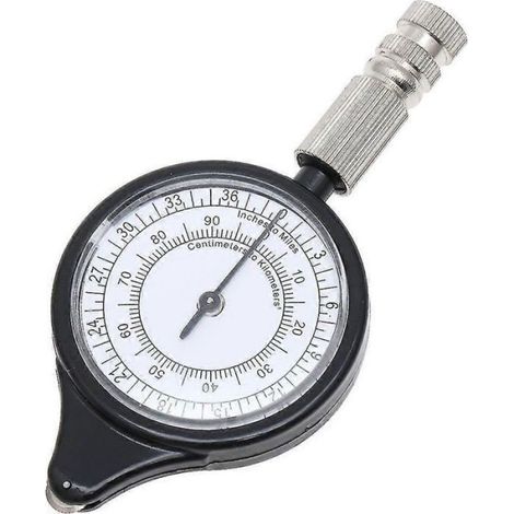 Mini-mesureur de cartes d'extérieur, outil de mesure de distance, roue de mesure en métal pour l'exploration et la chasse (1/3)