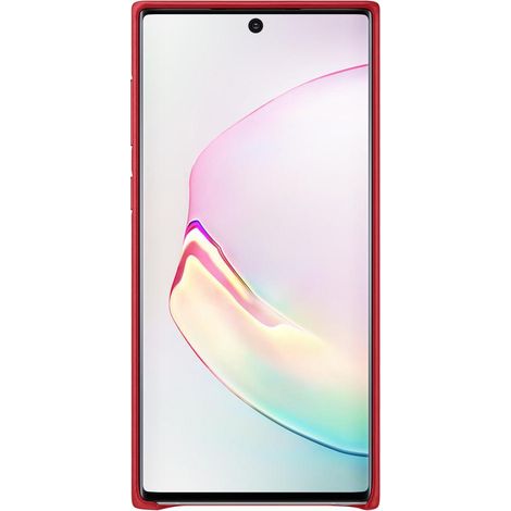 Funda de cuero rojo para Samsung Galaxy Note 10 de Samsung (1/5)
