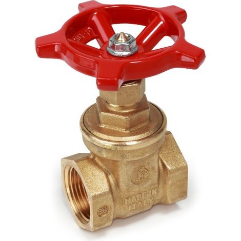 válvula de compuerta con extremos hembra giacomini R55  1/2"