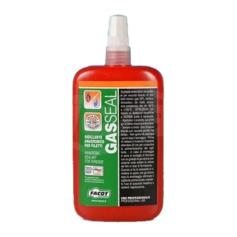 GAS SEAL Sigillante anaerobico bloccante. Flacone 100gr GAS0100E