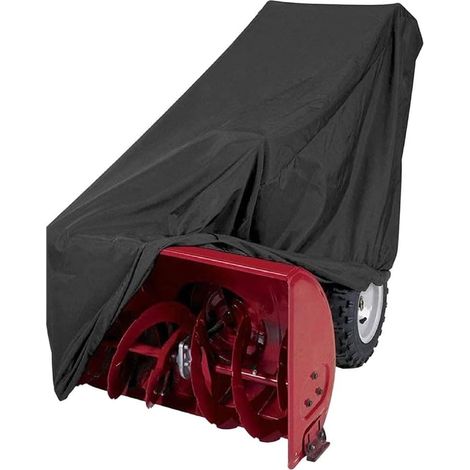 Housse pour souffleuse à neige Oxford 600D résistante aux intempéries pour unités à deux étages 147 x 83 x 132 cm (1/5)