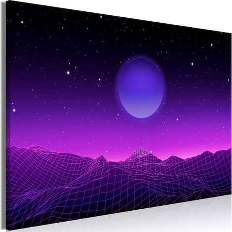 Bild – Futuristische Landschaft 2 (1-teilig) breit (1/3)