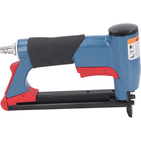 Agrafeuse Pneumatique Calibre 21, Capacité de 140 Clous, pour le Travail du Bois et les Chantiers Construction, Agrafes 6, 35 Mm à 15, 88 (1 4 Po 5 8 (1/5)