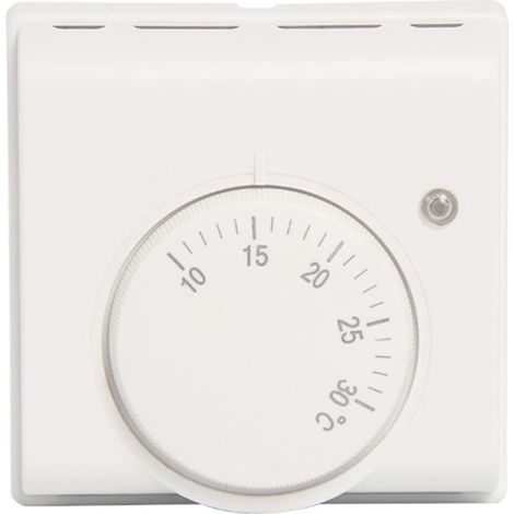 Thermostat d'ambiance 220 V Thermostat mécanique de la pièce Climatisation et chauffage au sol Chauffage au sol en saillie avec interrupteur marche/arrêt (1/5)