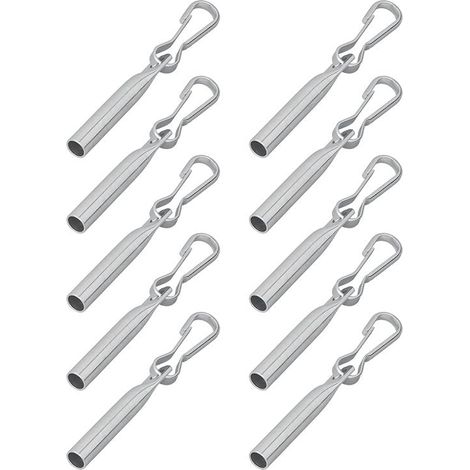 Chiusura estremita cavo 6 mm con ganci simplex - set da 10 pezzi (1/5)