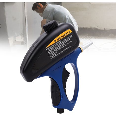 Pistola de chorro de arena de aire comprimido de 510 ml (90 PSI) con conexión ZG de 1/4". Ergonómica, portátil y con conexión ajustable para eliminar pintura y óxido. (1/5)