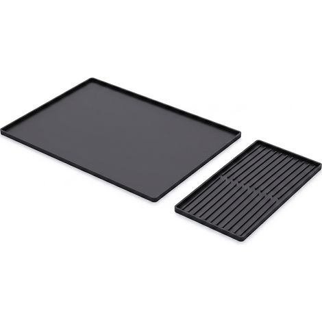 Tappetino In Silicone 2 In 1 Con Bordi Alti – Sottociotola Impermeabile E Antipolvere Per Animali – Base Antiscivolo Pieghevole E Salvaspazio – Materiale Sano E Atossico