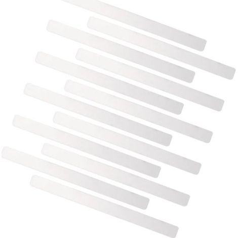 Set di 24 etichette trasparenti in acrilico per piante, paletti da giardino resistenti alle intemperie, etichette per il terriccio di vasi e aiuole, per una facile identificazione delle piante. (1/5)