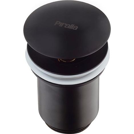 PIRALLA 085113 Válvula Universal Lavabo Bidé Color Negro Mate - ref: 085113