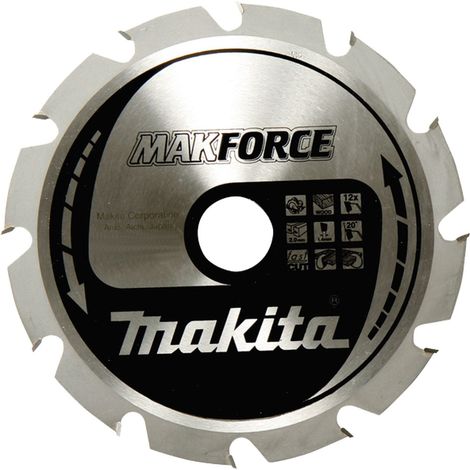 Makita B-32275 Hoja de Sierra Circular Makforce TCT 235x30mm 24T Madera