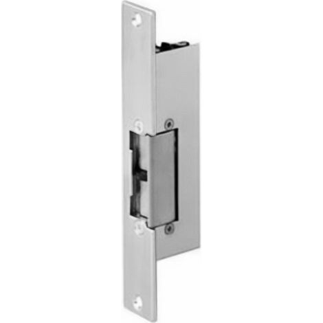 Gache électrique à encastrer 24V réversible 107 mm à émission et micro contact Beugnot 500 (1/5)