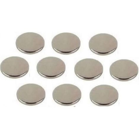 10 pezzi CALAMITA NEODIMIO DIAMETRO 8,8X2 MM--- MAGNETE MAGNETI