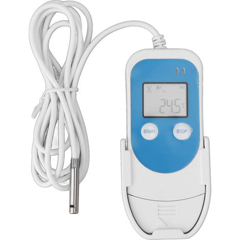 Enregistreur de Température et Humidité USB Haute Précision pour Chambre Froide, Réutilisable avec Rapport PDF (1/5)