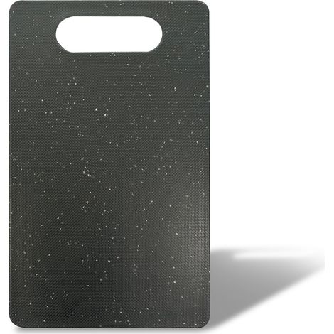 Fackelmann Tagliere in PP effetto granito, ideale per tagliare, affettare e preparare, superficie antiscivolo, foro incluso, lavabile in lavastoviglie, dimensione 25x15cm (1/5)