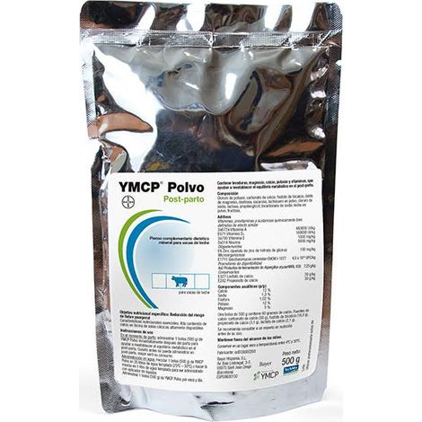 BAYER YMCP Promotore rumiale, idratante e bilanciamento dell'attivitМК del metabolismo post-parto, polvere, 500gr