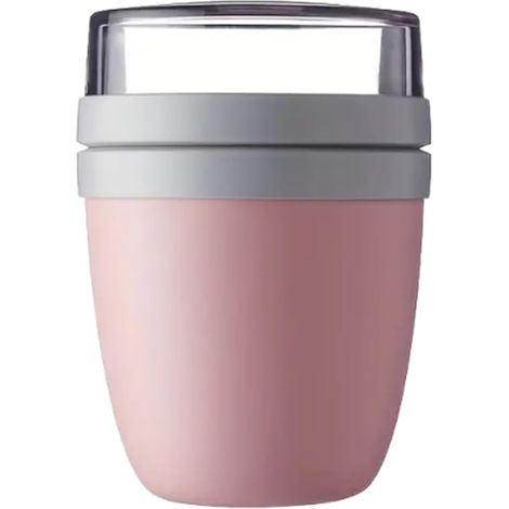 Gobelet à Muesli Nomade 500ml + 200ml, Pot Yaourt Portable Étanche, Congélateur Micro-Ondes Lave-Vaisselle (1/5)