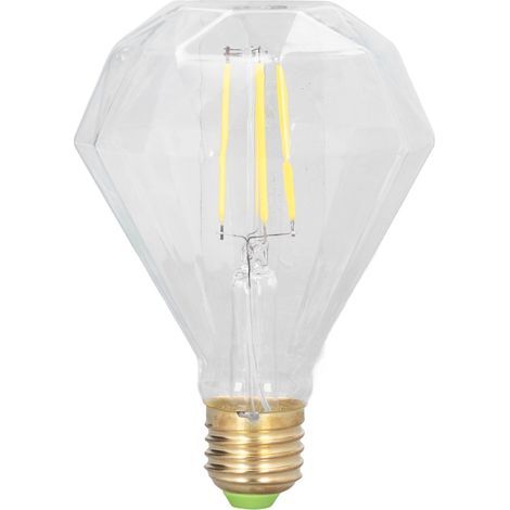 Jeffergarden LED Filament Bulb 4000K 4W 220V, Vintage, Clear, Unique, E27, E26, for Home, Restaurants, Cafes (1/5)
