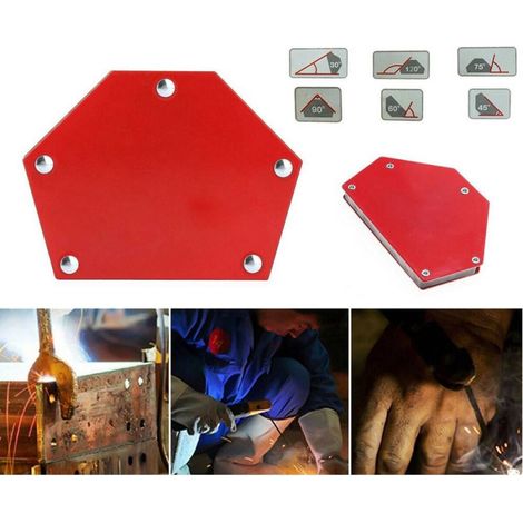 Support Magnétique De Soudage 30° 45° 60° 75° 90° 120° 50lb 22kg Hexagonal (1/5)