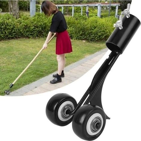 Gardening Roller Weeding Tool Grass Trimmer Comfortable Handle Sickle Type Portable (1/4)