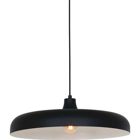 Steinhauer - hängeleuchte - Krisip - schwarz - metall - Ø 50cm -