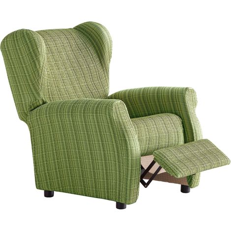 Housse de Fauteuil élastique Relax 32x42x8 cm Vert (1/5)