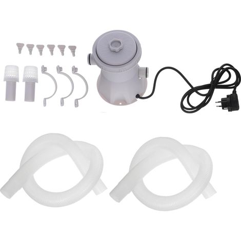 1pièce Pompe De Filtration Électrique Pour Piscine Outil De Nettoyage Avec Circulation Améliorée Compatible Slots Incubation (1/5)