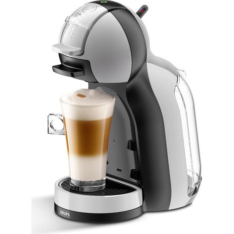 Krups Mini Me máquina de café compacta plateada y negra (1/4)
